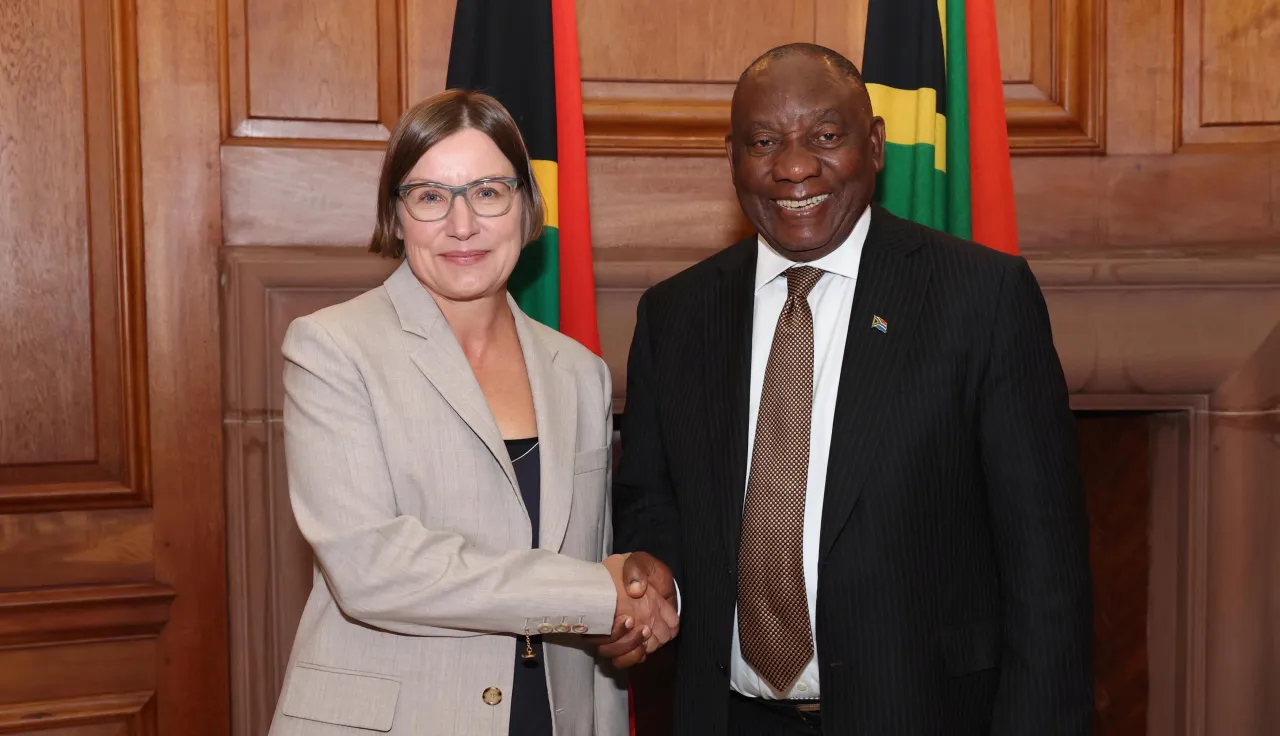 ICRC President Meets South African President to Bolster Humanitarian Law Amidst Global Conflicts