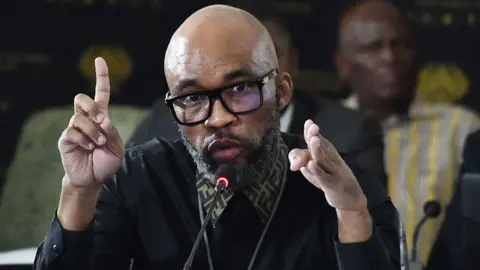 Vusimusi "Cat" Matlala at Center of Police Corruption Inquiry