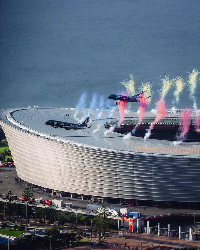Airlink Defends Low-Altitude Stadium Flyby Amid Safety Concerns