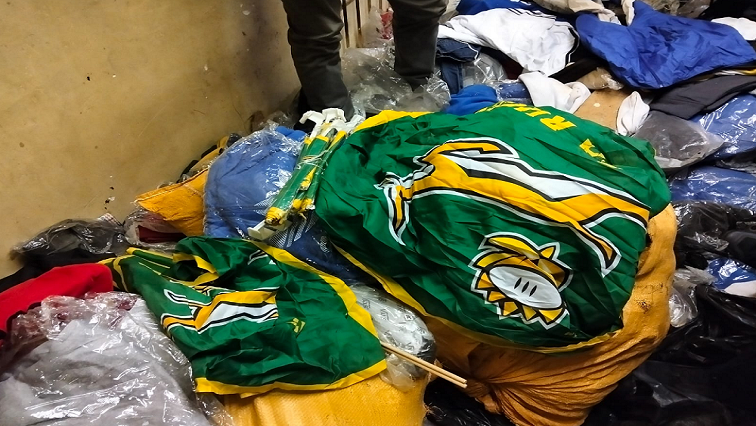 Johannesburg Police Seize Over R1.5 Million in Counterfeit Sports Merchandise