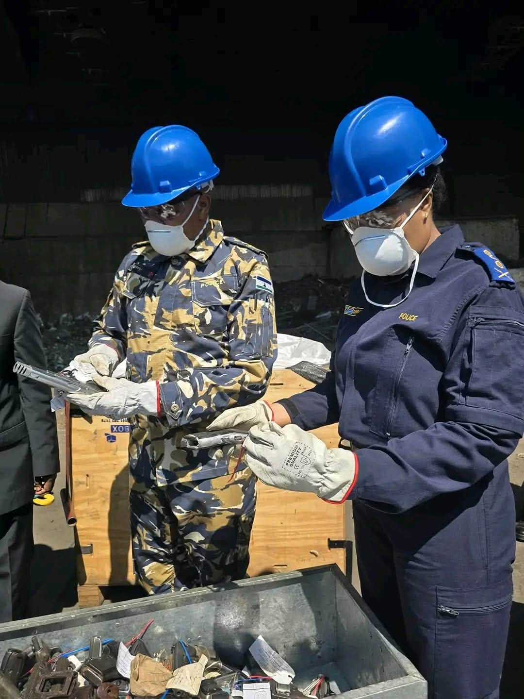 South Africa and Lesotho Destroy 1,787 Illegal Firearms